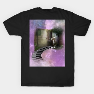 Dancing on a piano in the cave T-Shirt